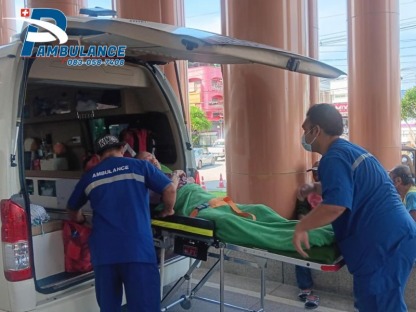 รถพยาบาลรับส่งผู้ป่วยฉุกเฉิน - รถพยาบาลเอกชน นนทบุรี - P&L Ambulance
