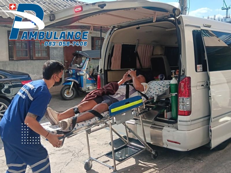 บริการรถรับส่งผู้ป่วยทั่วไป บริการรถรับส่งผู้ป่วยทั่วไป